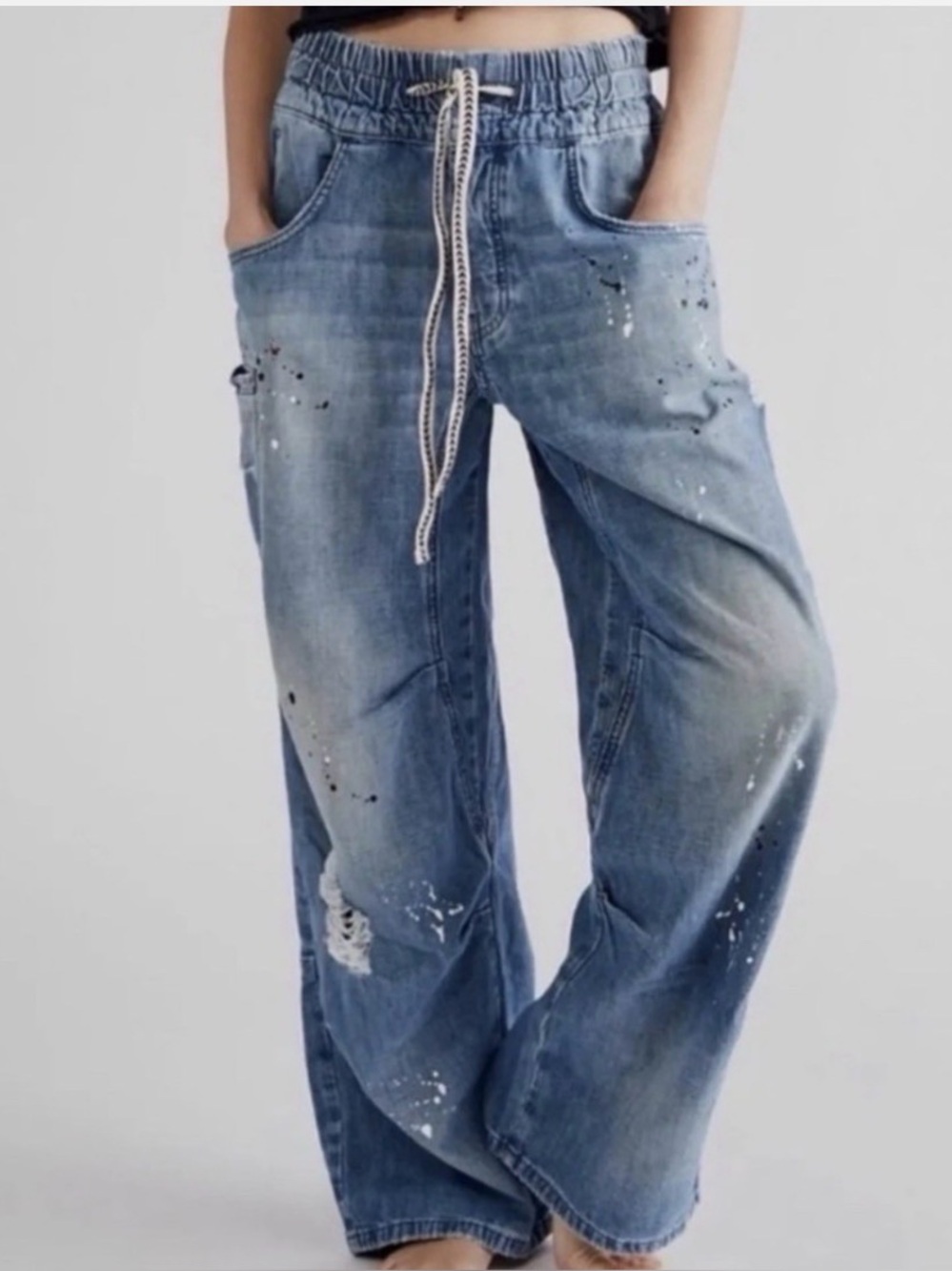 Free People We The Free Modern Love Jeans Size Small